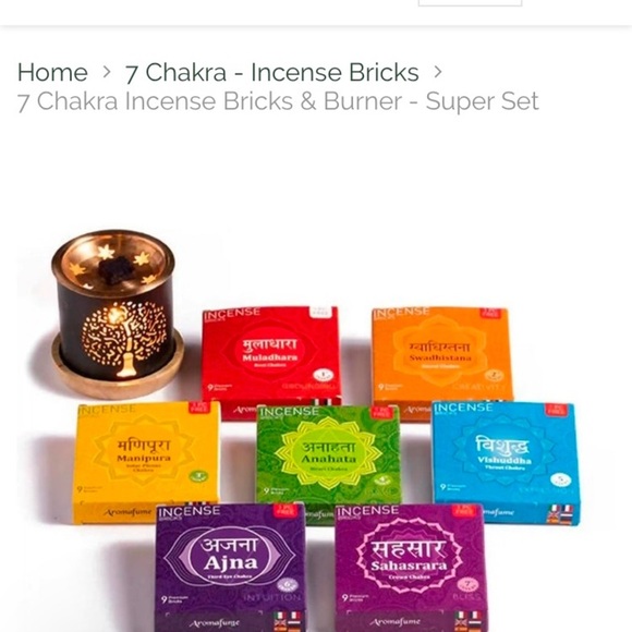 Aromafume Muladhara Root Chakra Smokeless Incense. 27 + 3 bricks/3 packages - Picture 4 of 6
